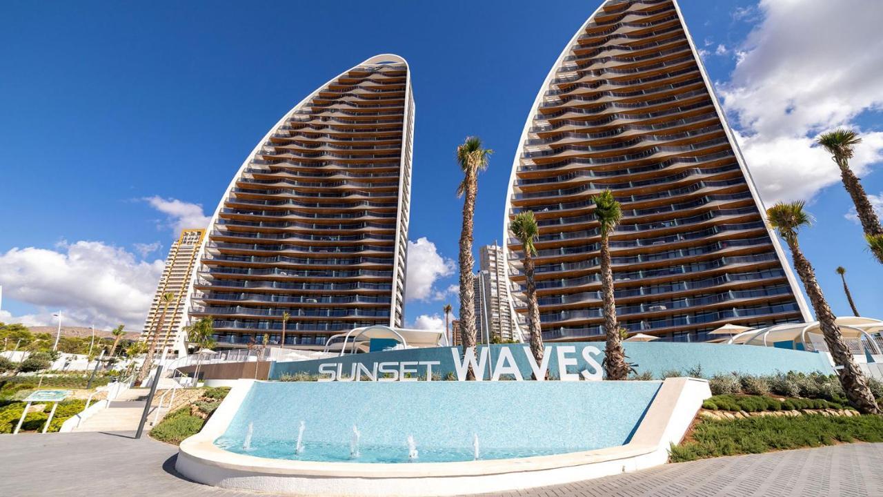 Sunset Waves Benidorm Sea View Apartment Exterior foto