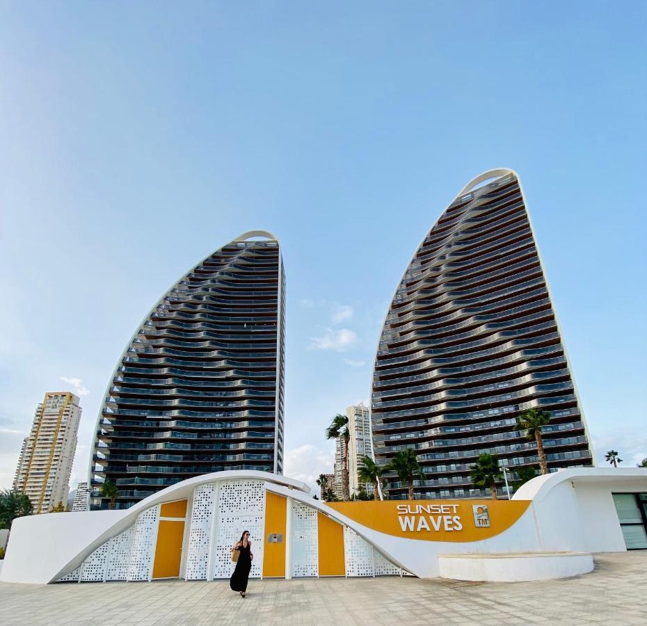 Sunset Waves Benidorm Sea View Apartment Exterior foto